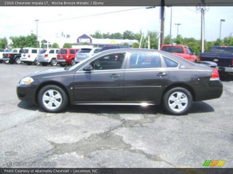Mocha Bronze Metallic / Ebony 2009 Chevrolet Impala LT