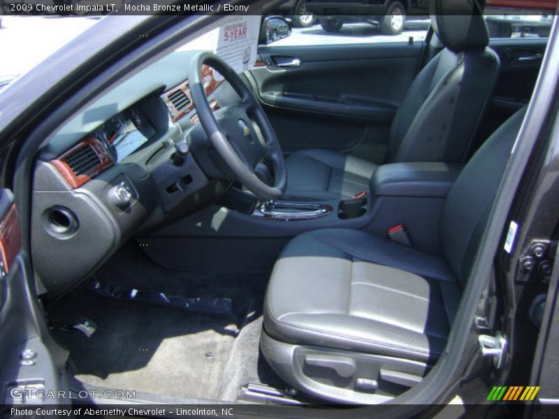 Mocha Bronze Metallic / Ebony 2009 Chevrolet Impala LT