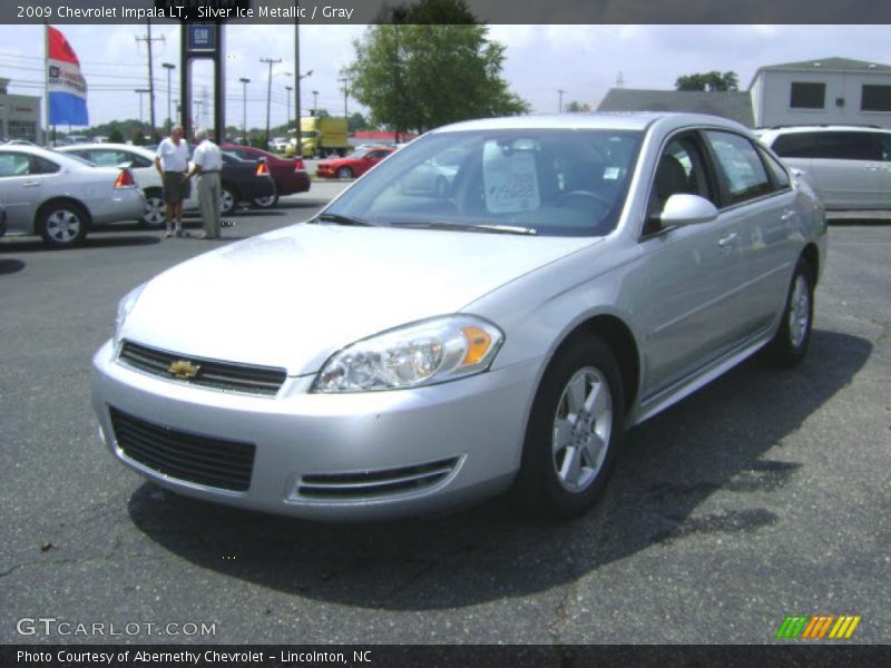 Silver Ice Metallic / Gray 2009 Chevrolet Impala LT