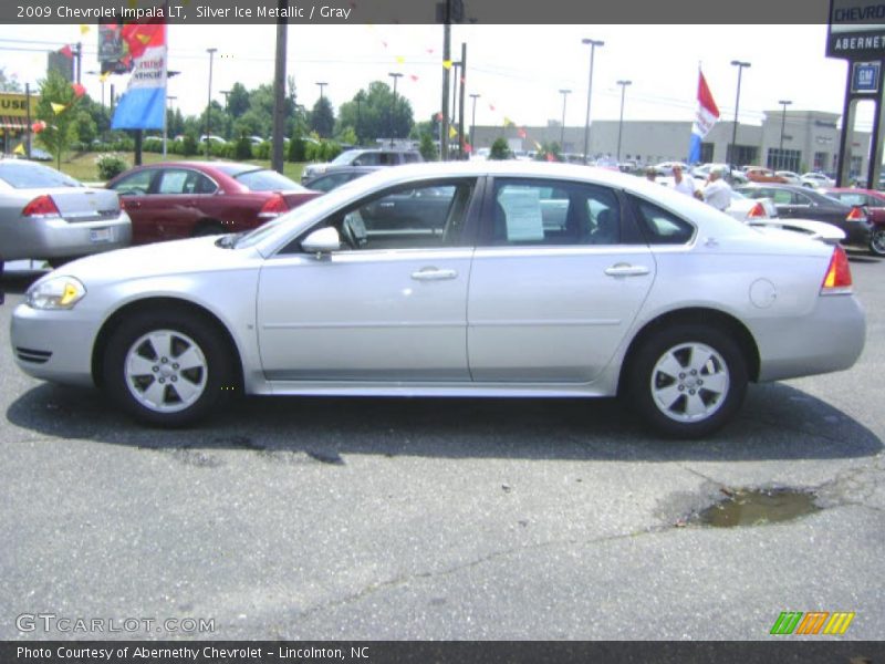 Silver Ice Metallic / Gray 2009 Chevrolet Impala LT