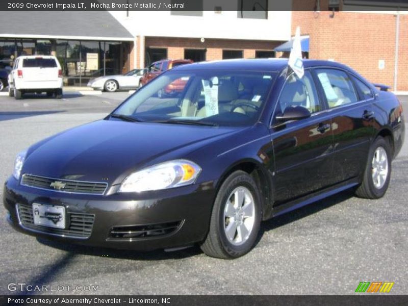 Mocha Bronze Metallic / Neutral 2009 Chevrolet Impala LT