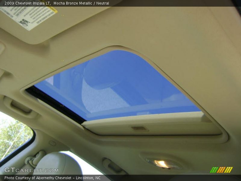 Mocha Bronze Metallic / Neutral 2009 Chevrolet Impala LT