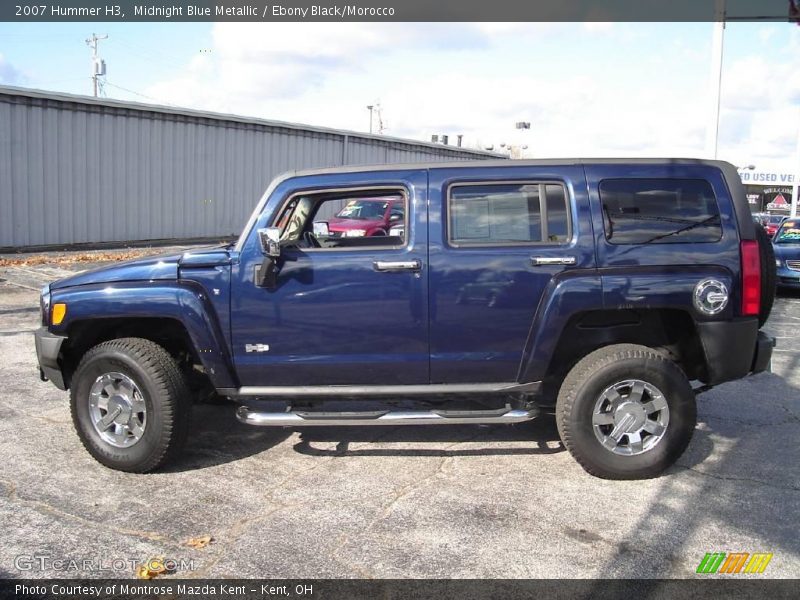 Midnight Blue Metallic / Ebony Black/Morocco 2007 Hummer H3