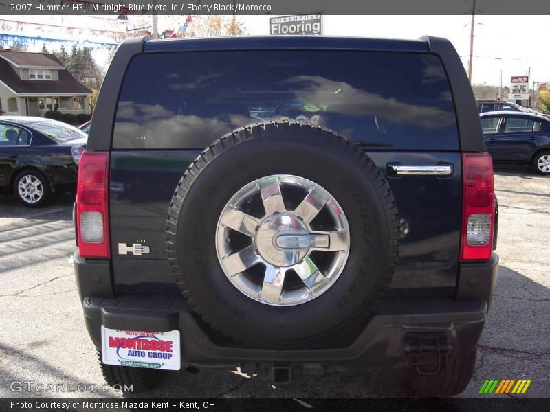 Midnight Blue Metallic / Ebony Black/Morocco 2007 Hummer H3
