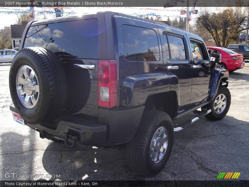 Midnight Blue Metallic / Ebony Black/Morocco 2007 Hummer H3