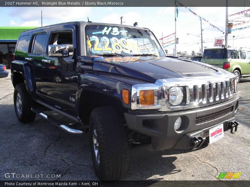 Midnight Blue Metallic / Ebony Black/Morocco 2007 Hummer H3