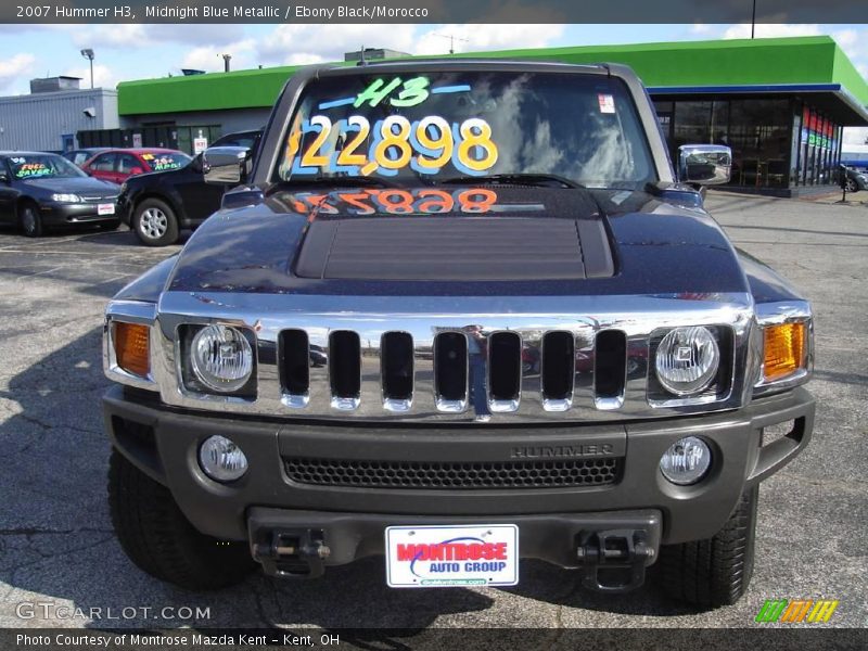 Midnight Blue Metallic / Ebony Black/Morocco 2007 Hummer H3