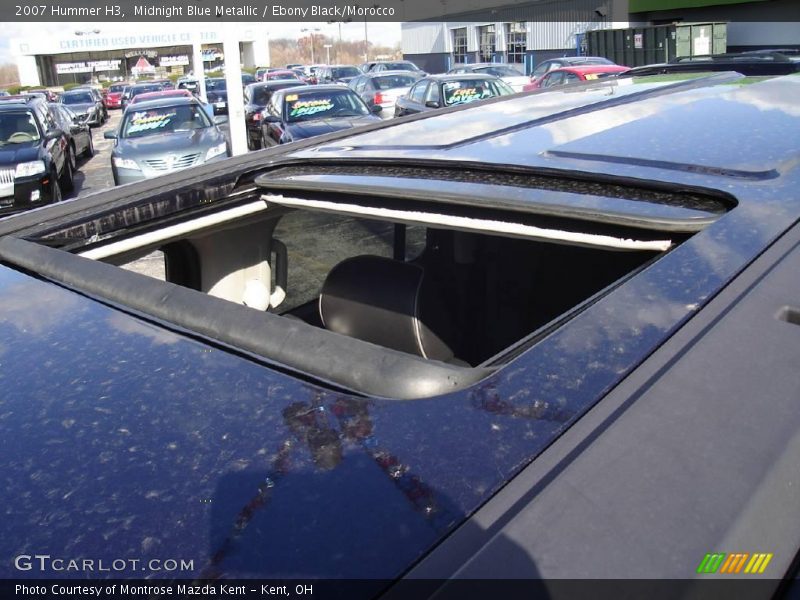 Midnight Blue Metallic / Ebony Black/Morocco 2007 Hummer H3
