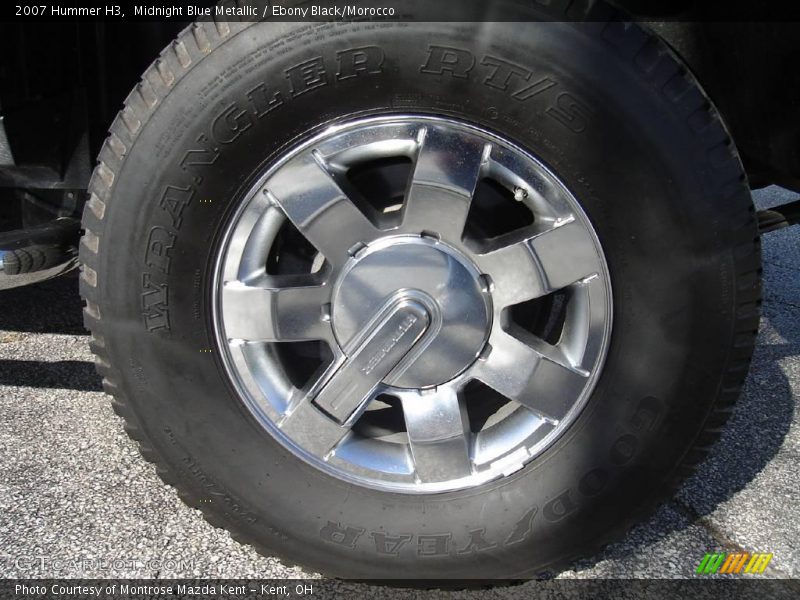 Midnight Blue Metallic / Ebony Black/Morocco 2007 Hummer H3