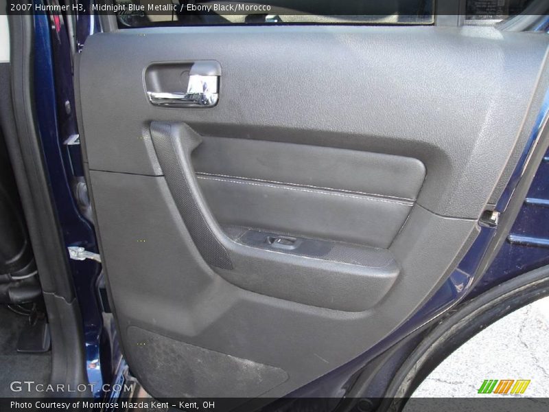 Midnight Blue Metallic / Ebony Black/Morocco 2007 Hummer H3