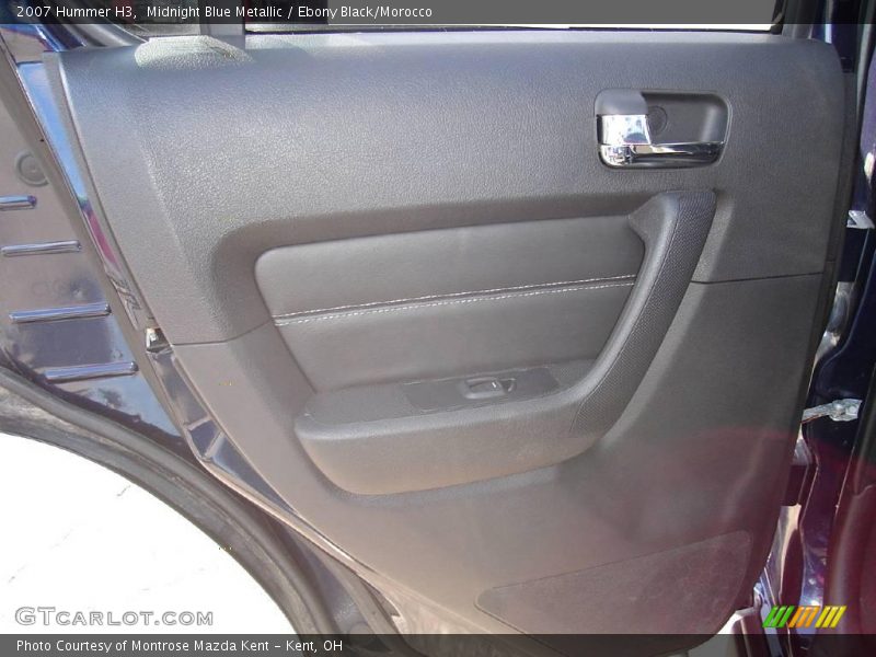 Midnight Blue Metallic / Ebony Black/Morocco 2007 Hummer H3