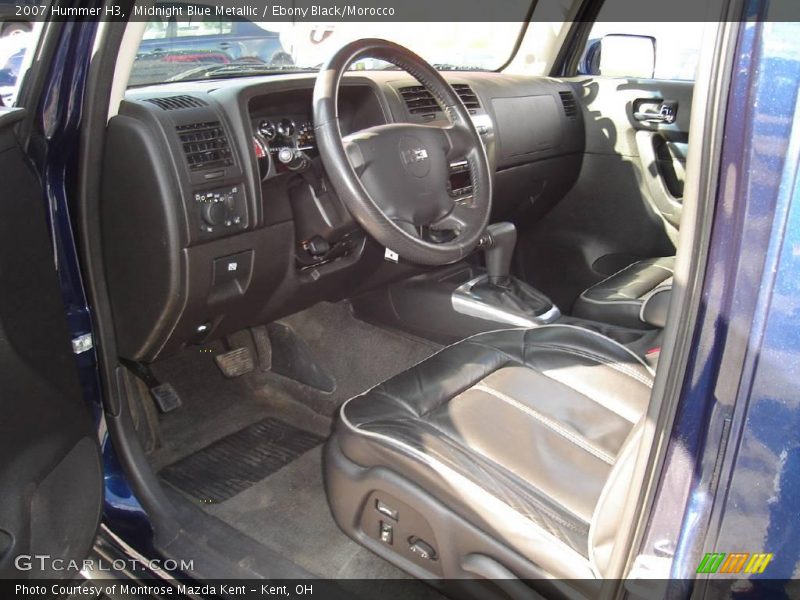 Midnight Blue Metallic / Ebony Black/Morocco 2007 Hummer H3