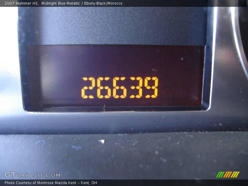Midnight Blue Metallic / Ebony Black/Morocco 2007 Hummer H3