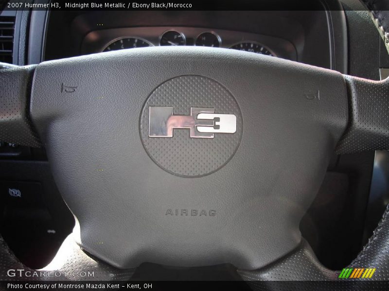 Midnight Blue Metallic / Ebony Black/Morocco 2007 Hummer H3