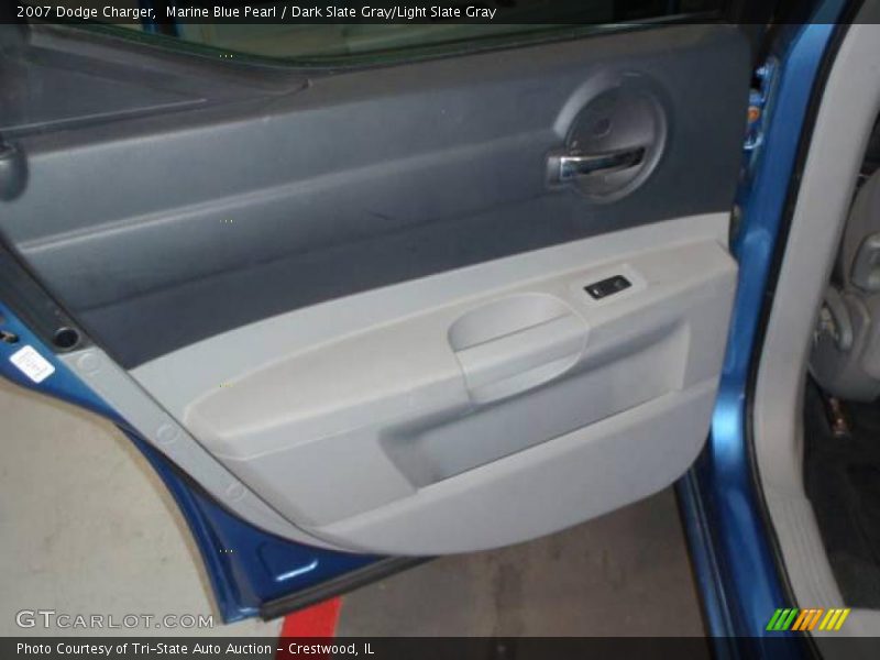 Marine Blue Pearl / Dark Slate Gray/Light Slate Gray 2007 Dodge Charger