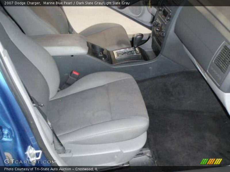 Marine Blue Pearl / Dark Slate Gray/Light Slate Gray 2007 Dodge Charger