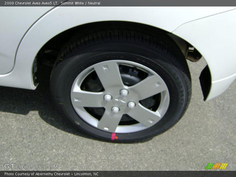 Summit White / Neutral 2009 Chevrolet Aveo Aveo5 LT