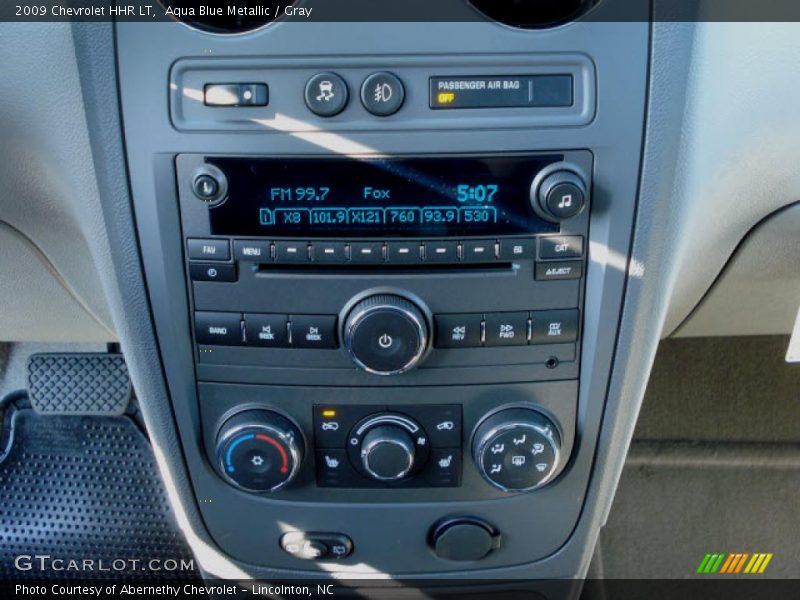 Aqua Blue Metallic / Gray 2009 Chevrolet HHR LT