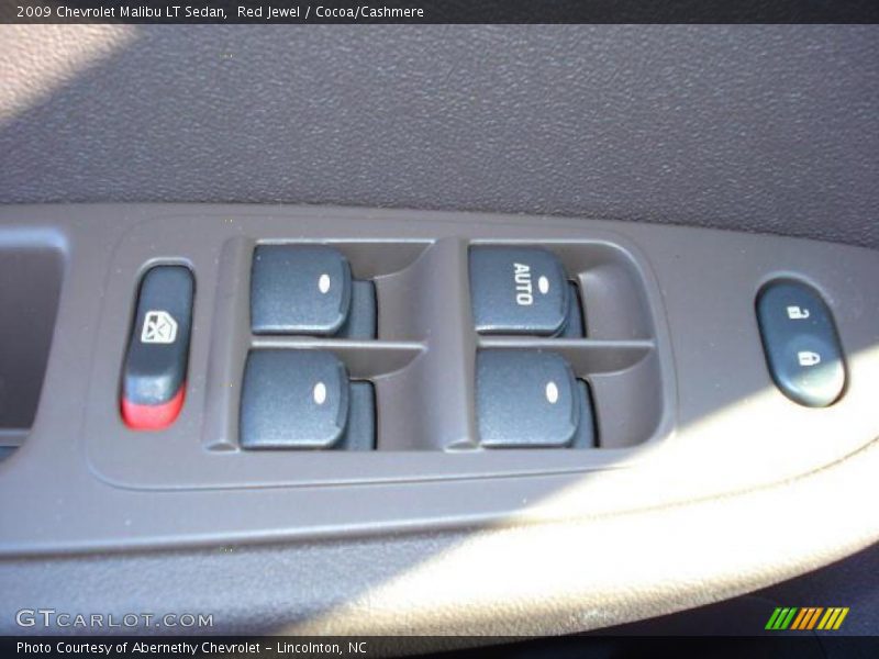 Red Jewel / Cocoa/Cashmere 2009 Chevrolet Malibu LT Sedan