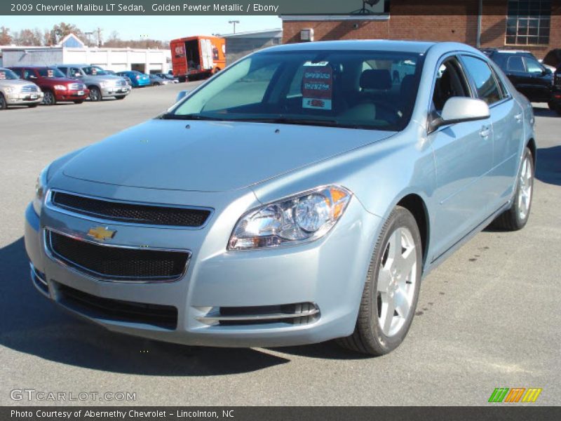 Golden Pewter Metallic / Ebony 2009 Chevrolet Malibu LT Sedan