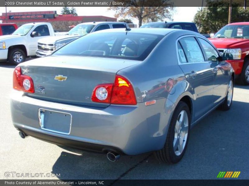 Golden Pewter Metallic / Ebony 2009 Chevrolet Malibu LT Sedan