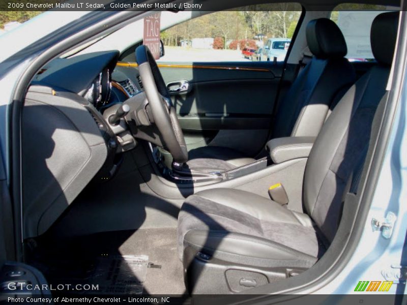 Golden Pewter Metallic / Ebony 2009 Chevrolet Malibu LT Sedan