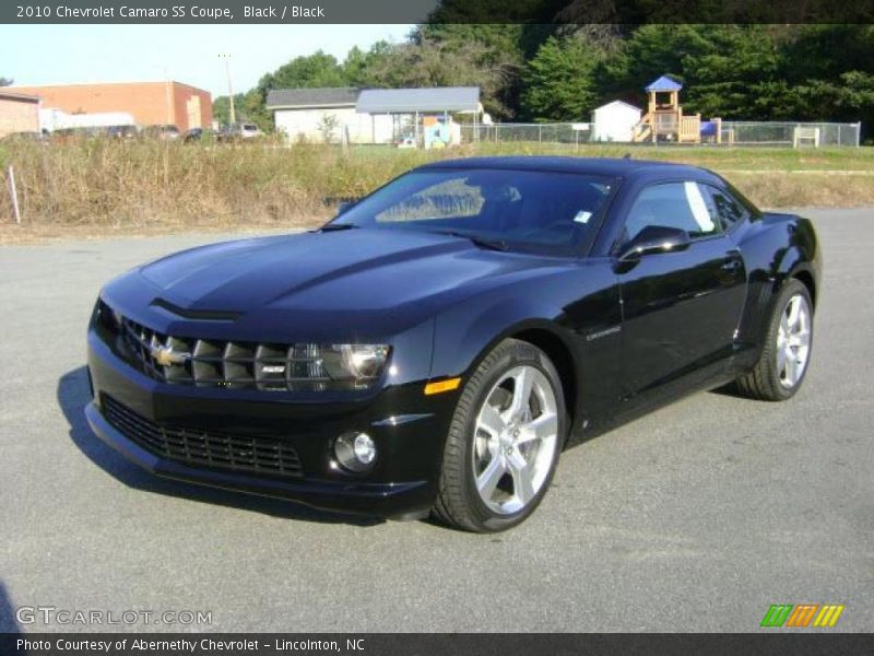 Black / Black 2010 Chevrolet Camaro SS Coupe