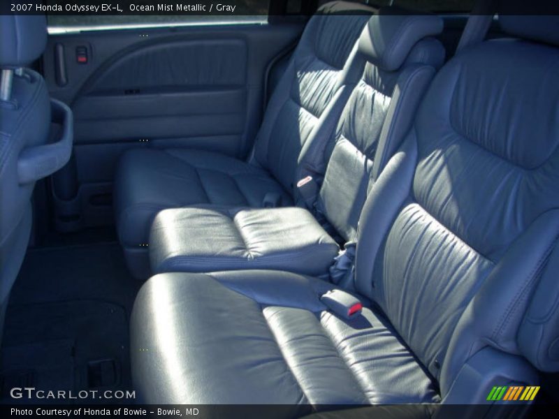 Ocean Mist Metallic / Gray 2007 Honda Odyssey EX-L