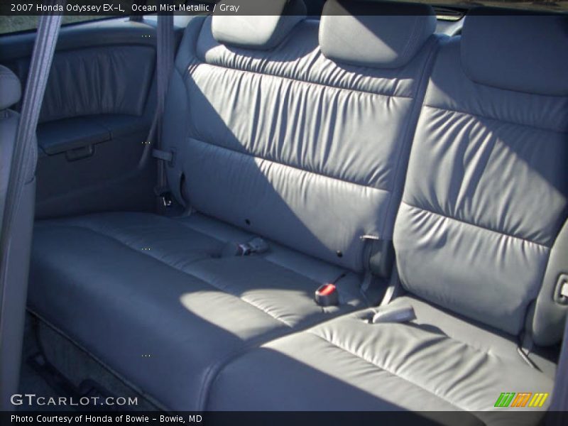 Ocean Mist Metallic / Gray 2007 Honda Odyssey EX-L