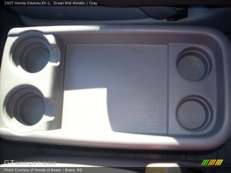 Ocean Mist Metallic / Gray 2007 Honda Odyssey EX-L