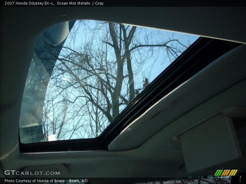 Ocean Mist Metallic / Gray 2007 Honda Odyssey EX-L