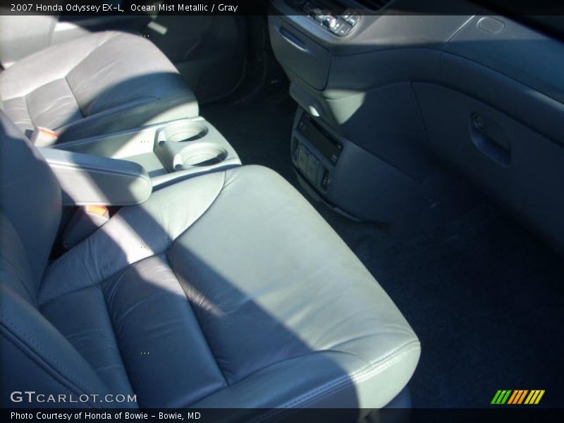 Ocean Mist Metallic / Gray 2007 Honda Odyssey EX-L