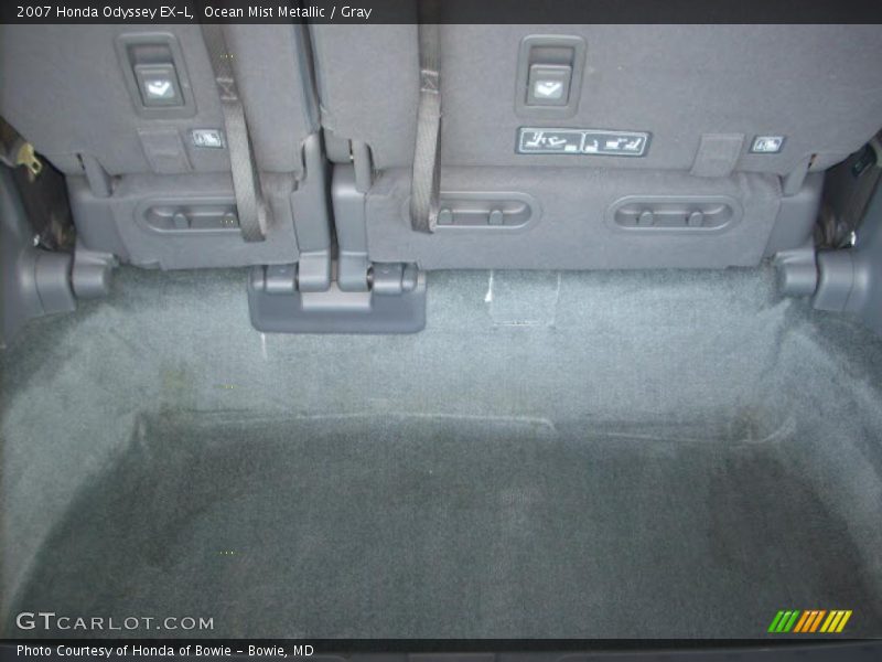 Ocean Mist Metallic / Gray 2007 Honda Odyssey EX-L