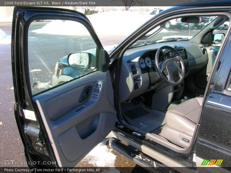 Black / Medium/Dark Flint 2006 Ford Escape XLT V6