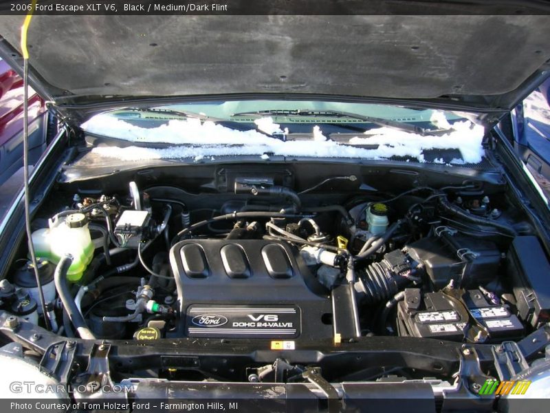 Black / Medium/Dark Flint 2006 Ford Escape XLT V6