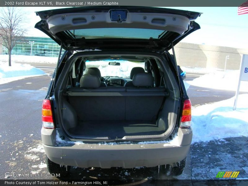 Black Clearcoat / Medium Graphite 2002 Ford Escape XLT V6