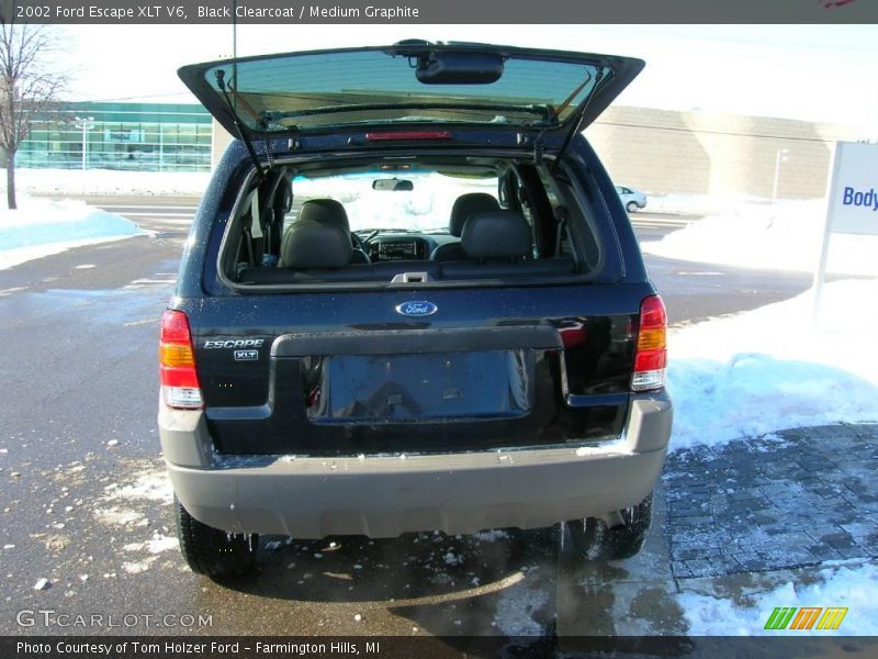 Black Clearcoat / Medium Graphite 2002 Ford Escape XLT V6