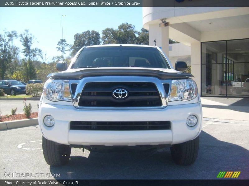 Super White / Graphite Gray 2005 Toyota Tacoma PreRunner Access Cab