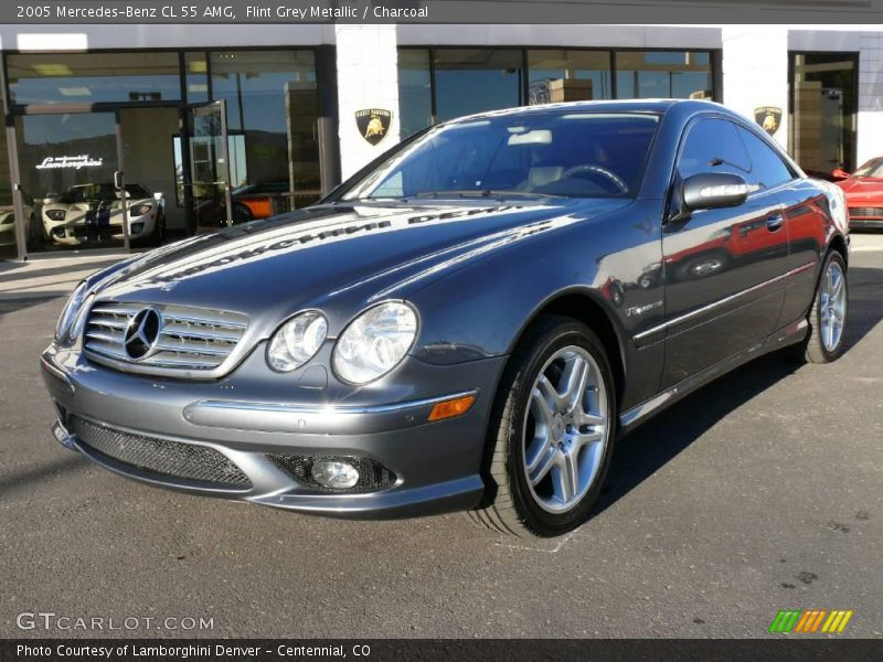 Flint Grey Metallic / Charcoal 2005 Mercedes-Benz CL 55 AMG