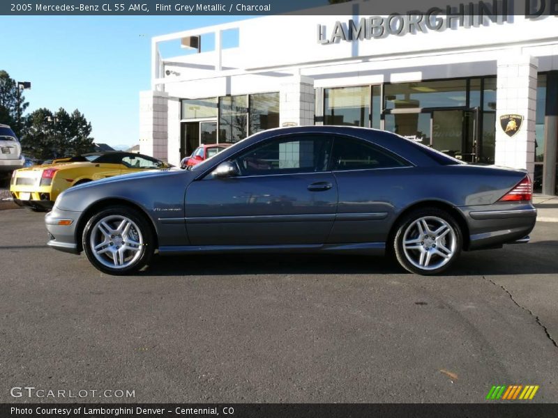 Flint Grey Metallic / Charcoal 2005 Mercedes-Benz CL 55 AMG