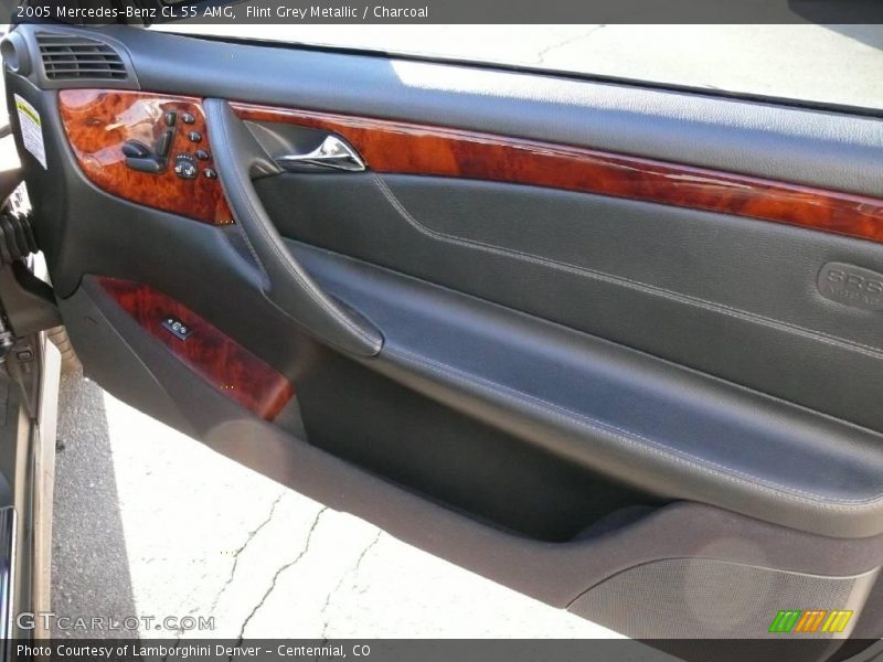 Flint Grey Metallic / Charcoal 2005 Mercedes-Benz CL 55 AMG