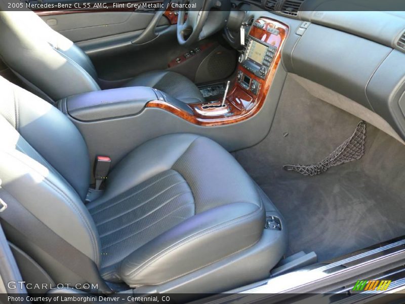 Flint Grey Metallic / Charcoal 2005 Mercedes-Benz CL 55 AMG