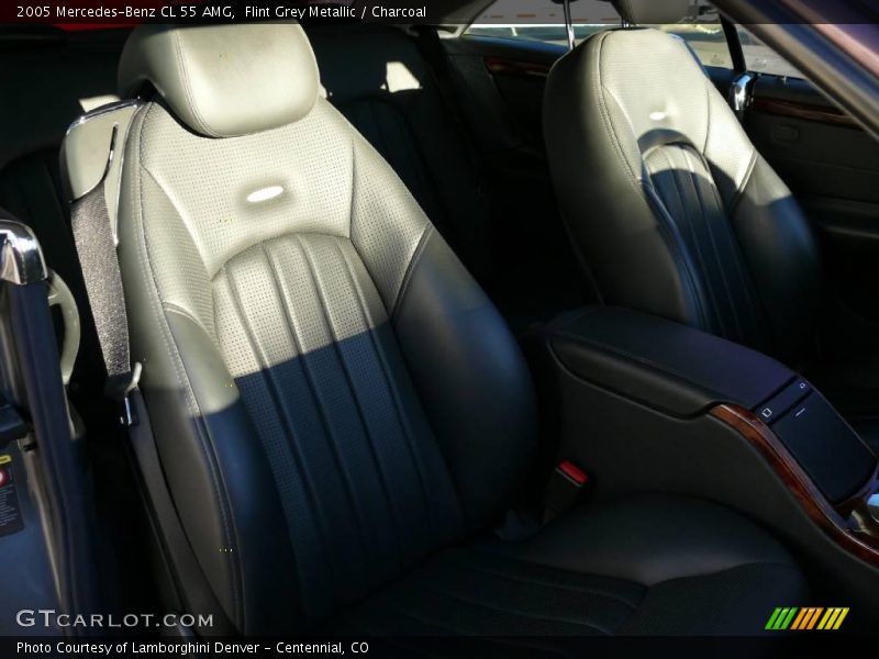 Flint Grey Metallic / Charcoal 2005 Mercedes-Benz CL 55 AMG