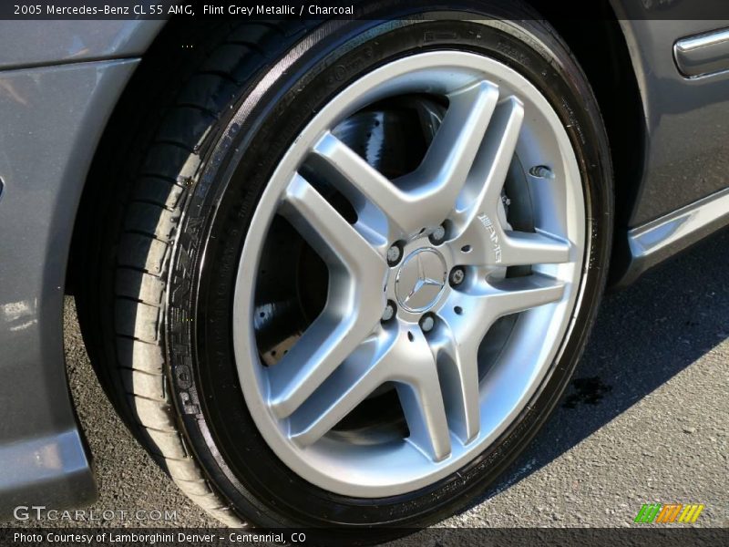 Flint Grey Metallic / Charcoal 2005 Mercedes-Benz CL 55 AMG