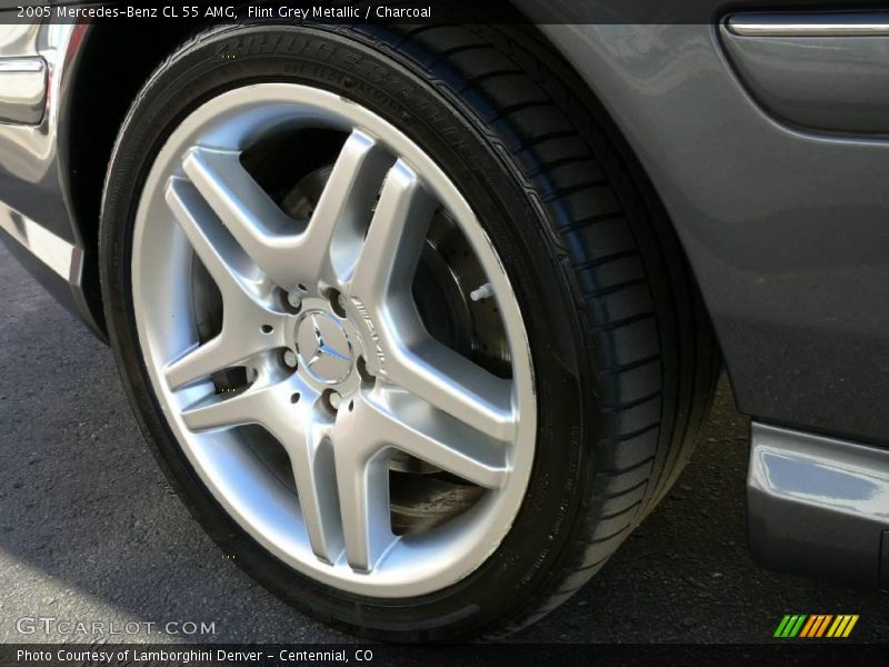 Flint Grey Metallic / Charcoal 2005 Mercedes-Benz CL 55 AMG