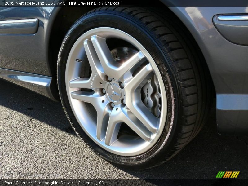 Flint Grey Metallic / Charcoal 2005 Mercedes-Benz CL 55 AMG