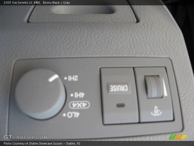 Ebony Black / Gray 2005 Kia Sorento LX 4WD