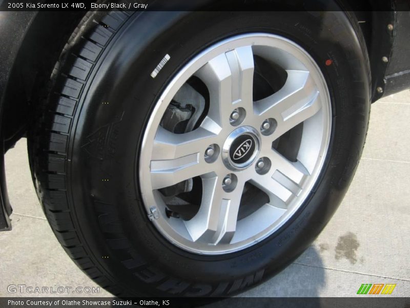 Ebony Black / Gray 2005 Kia Sorento LX 4WD