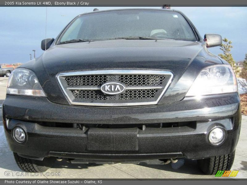 Ebony Black / Gray 2005 Kia Sorento LX 4WD