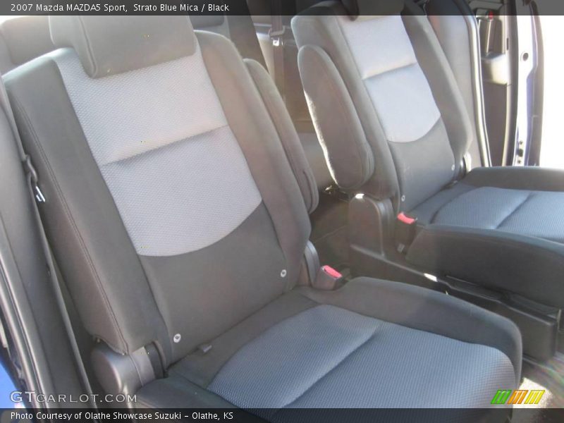 Strato Blue Mica / Black 2007 Mazda MAZDA5 Sport